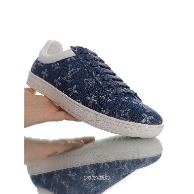 Louis Vuitton LV Luxembourg Denim "Monogram Blue" 1A5UGY Sneakers