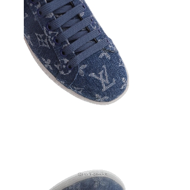 Louis Vuitton LV Luxembourg Denim "Monogram Blue" 1A5UGY Sneakers