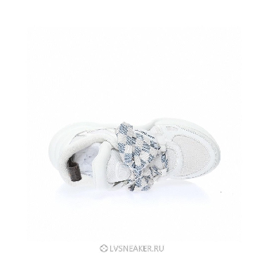 Louis Vuitton LV Archlight "White with Plaid Ribbon" 1AB43V-2 Sneakers