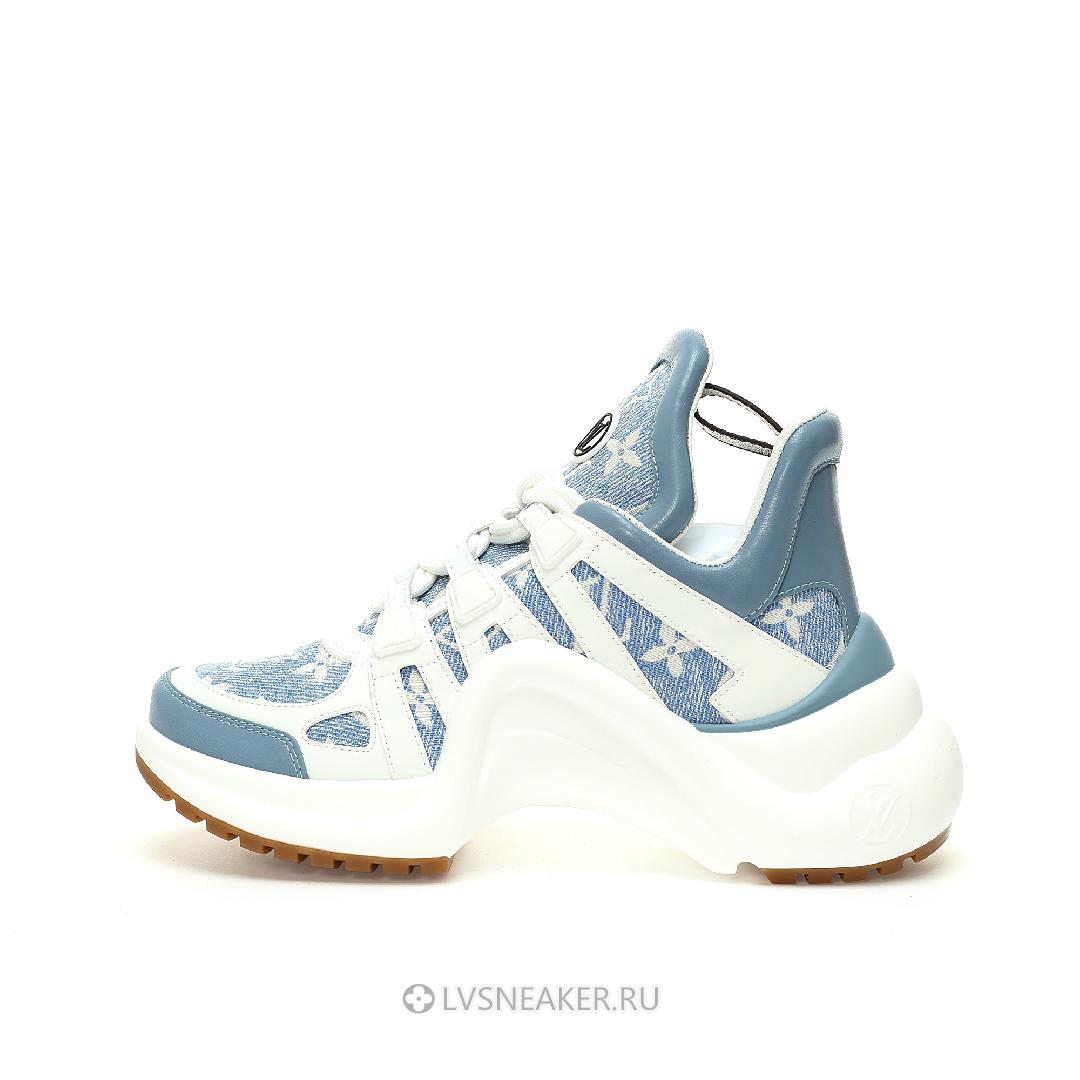 Louis Vuitton LV Archlight "Denim Monogram" 1AB30Q Sneakers