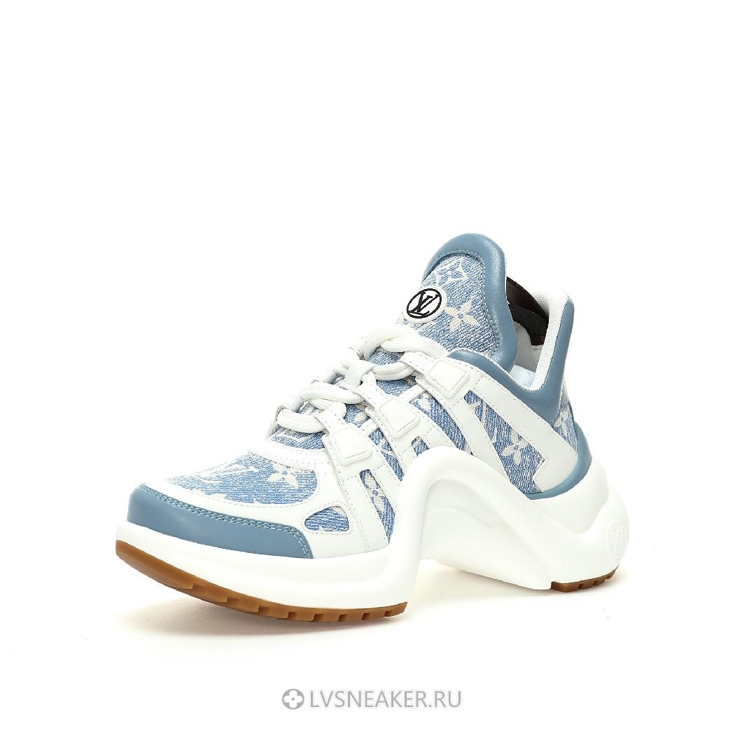 Louis Vuitton LV Archlight "Denim Monogram" 1AB30Q Sneakers