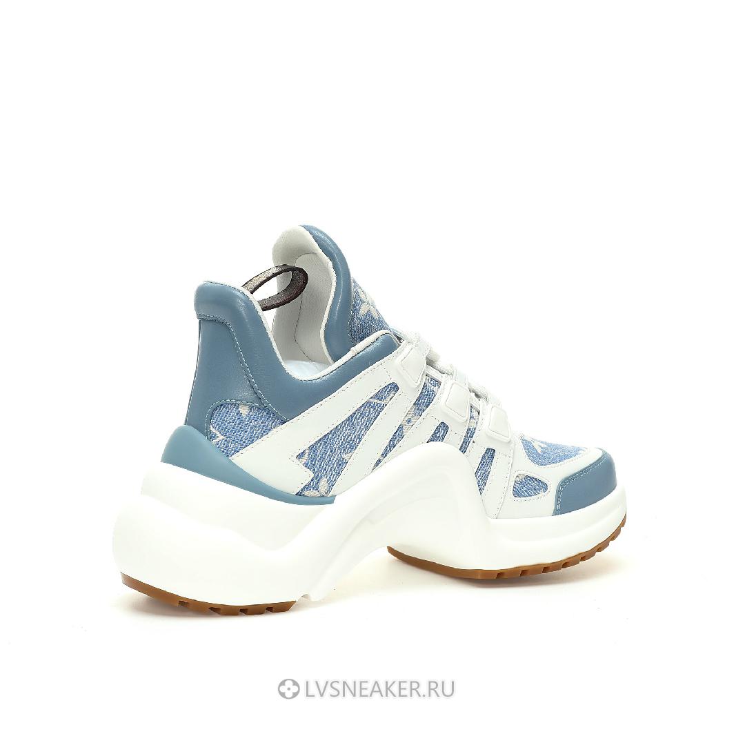 Louis Vuitton LV Archlight "Denim Monogram" 1AB30Q Sneakers