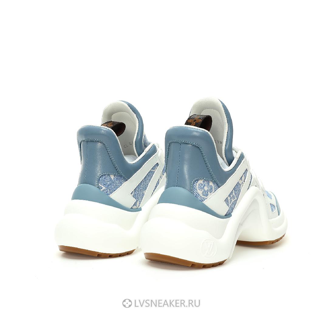 Louis Vuitton LV Archlight "Denim Monogram" 1AB30Q Sneakers