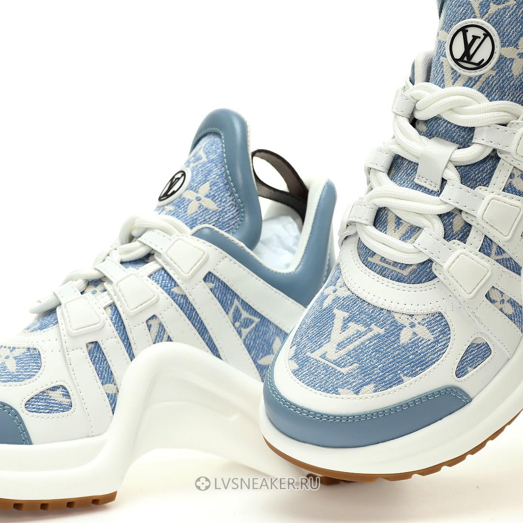 Louis Vuitton LV Archlight "Denim Monogram" 1AB30Q Sneakers