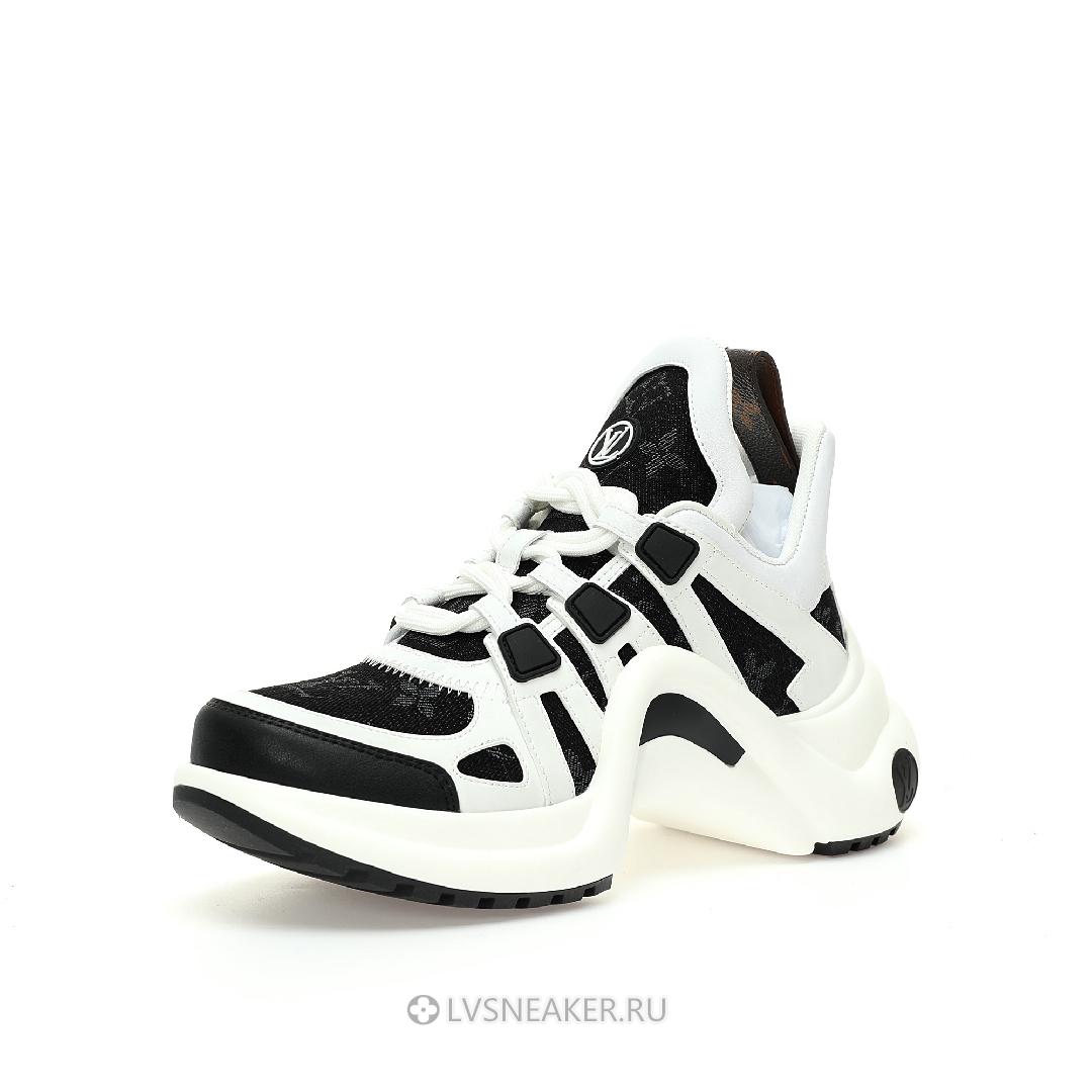 Louis Vuitton LV Archlight "Black White Monogram" 1ABHNZ-2 Sneakers