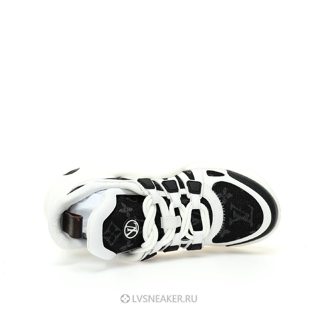 Louis Vuitton LV Archlight "Black White Monogram" 1ABHNZ-2 Sneakers