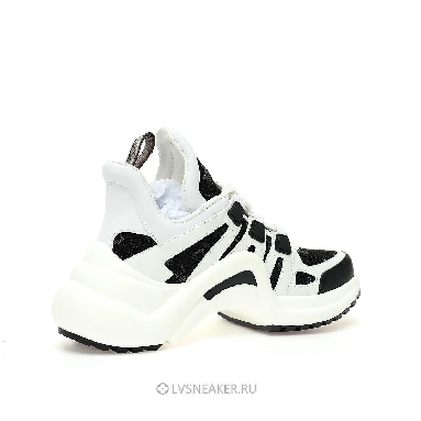 Louis Vuitton LV Archlight "Black White Monogram" 1ABHNZ-2 Sneakers