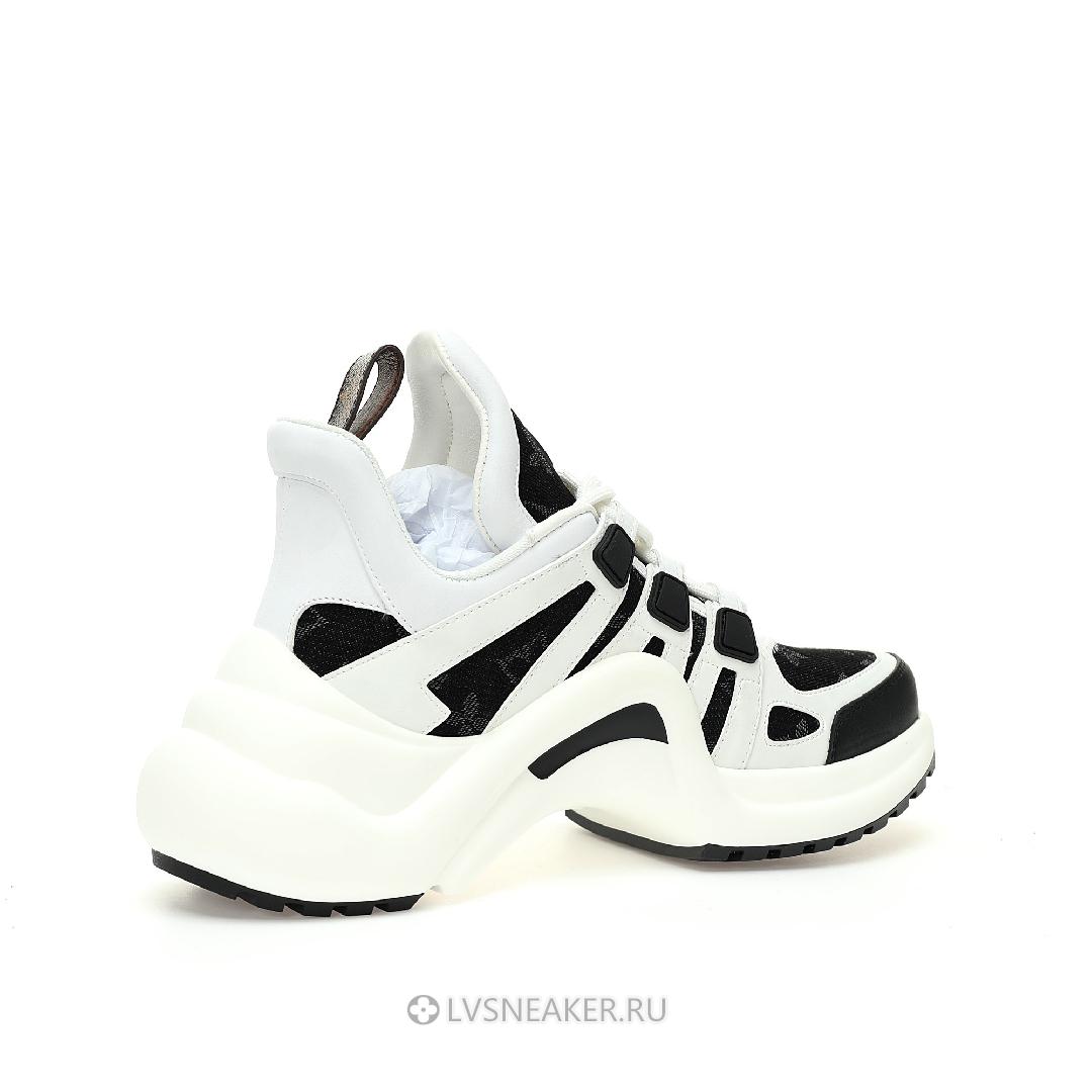 Louis Vuitton LV Archlight "Black White Monogram" 1ABHNZ-2 Sneakers
