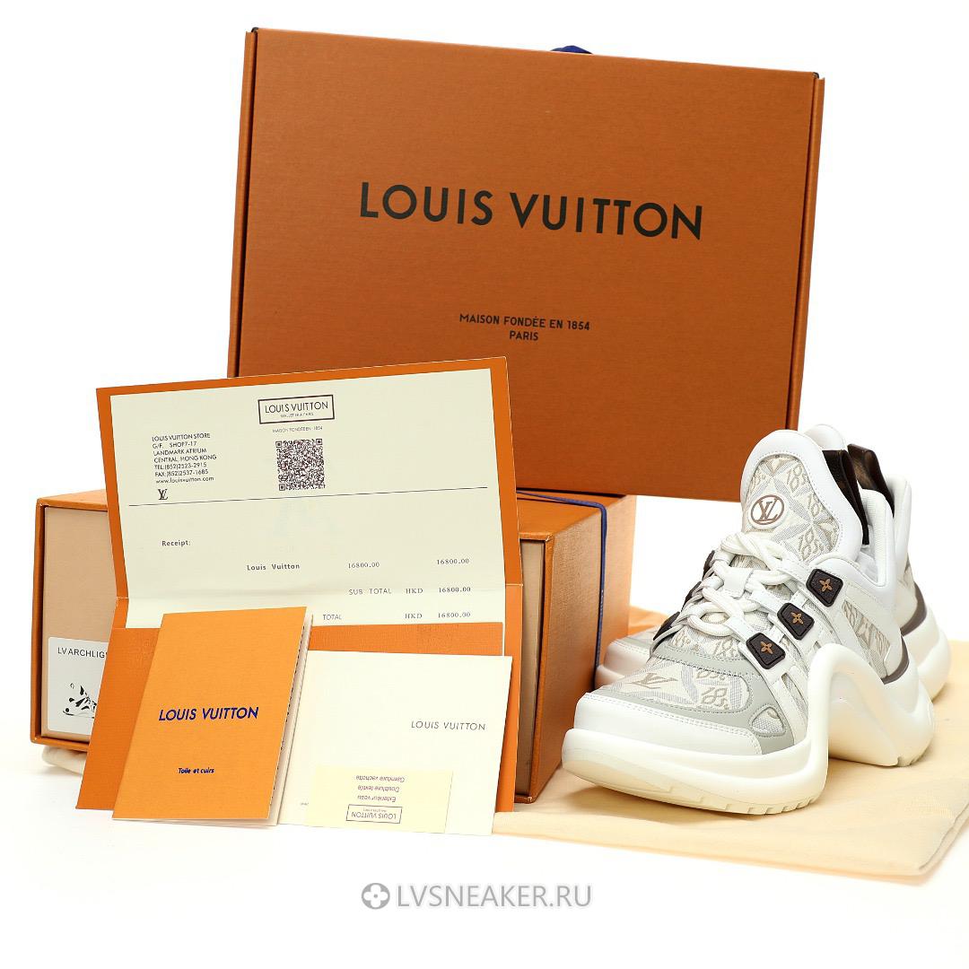 Louis Vuitton LV Archlight "Beige with Monogram" 1AAIX1 Sneakers
