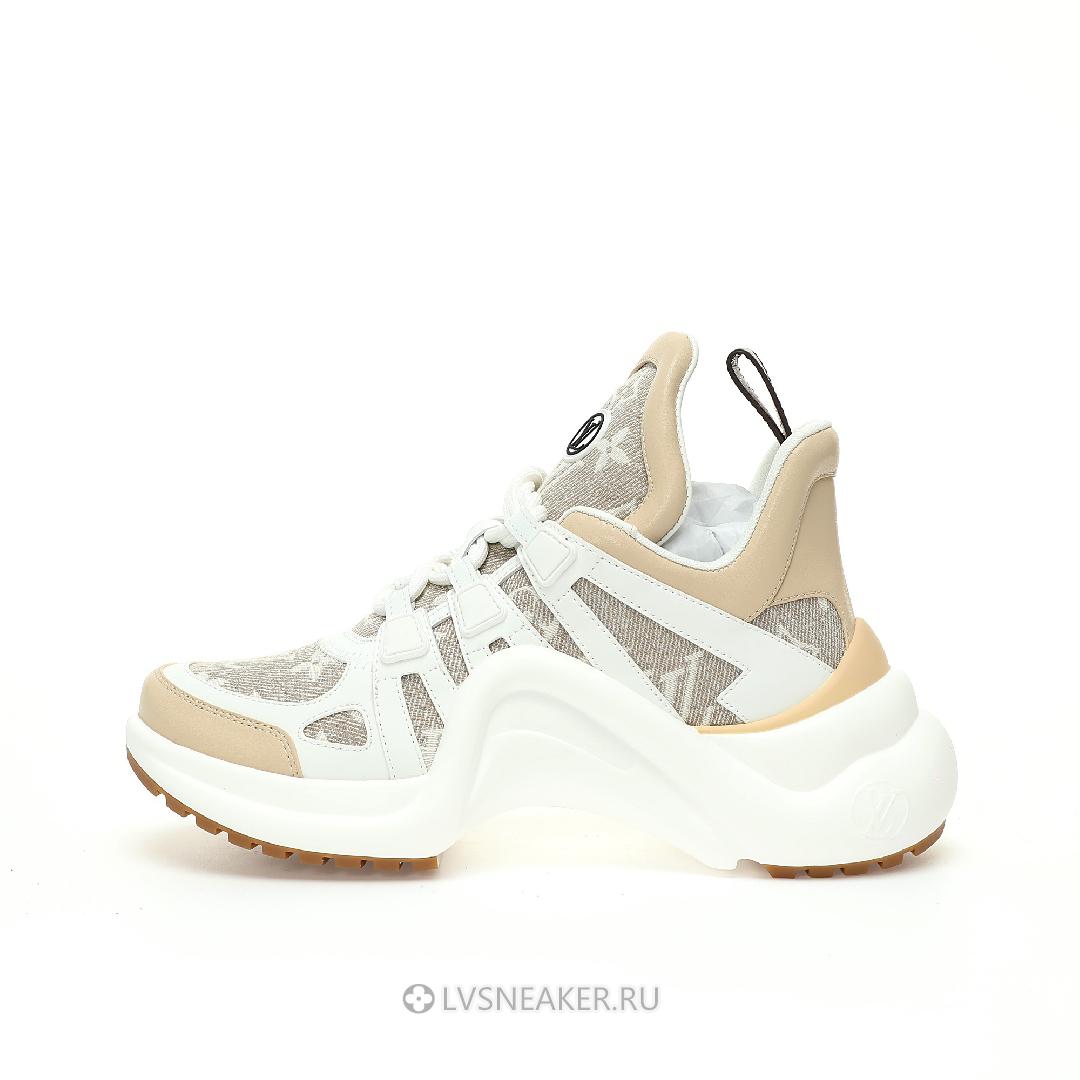 Louis Vuitton LV Archlight "Beige Monogram" 1AB318 Sneakers
