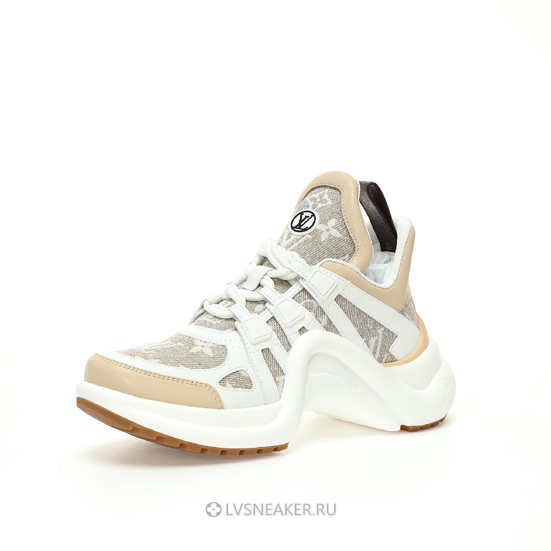 Louis Vuitton LV Archlight "Beige Monogram" 1AB318 Sneakers