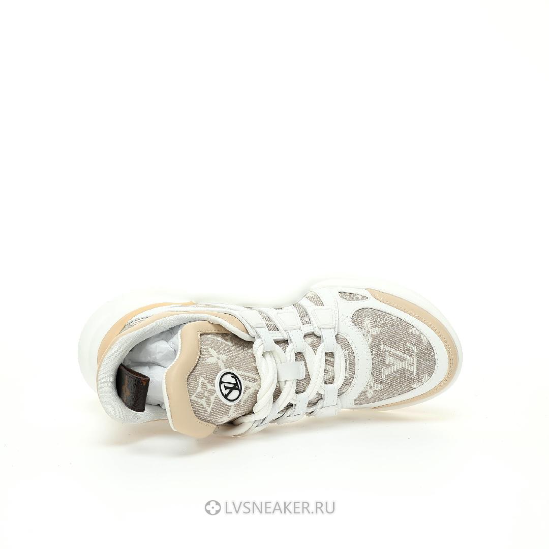 Louis Vuitton LV Archlight "Beige Monogram" 1AB318 Sneakers