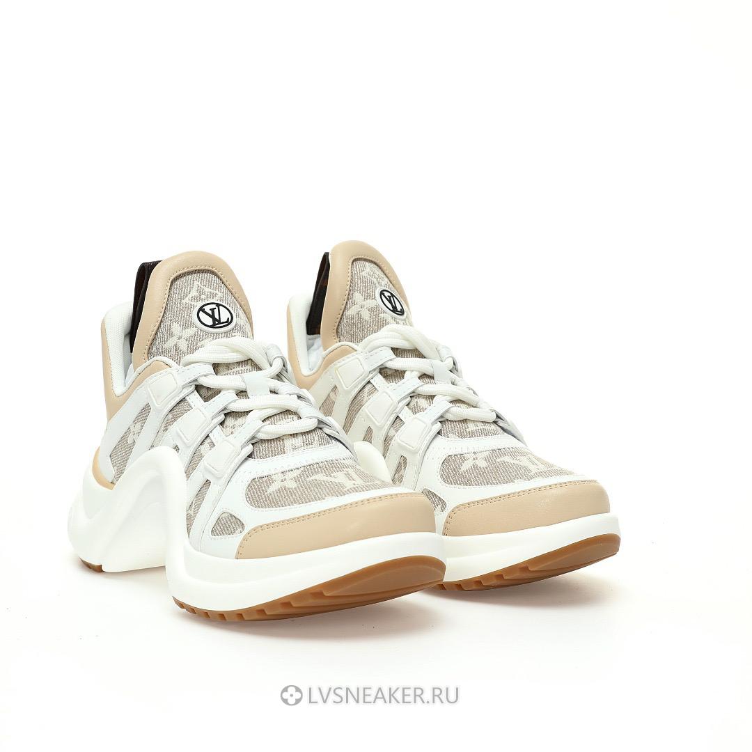 Louis Vuitton LV Archlight "Beige Monogram" 1AB318 Sneakers