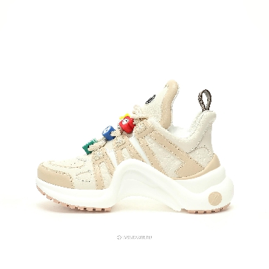 Louis Vuitton LV Archlight "Beige Brown White" 1AD27L Sneakers