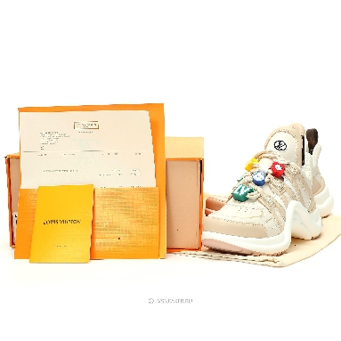 Louis Vuitton LV Archlight "Beige Brown White" 1AD27L Sneakers