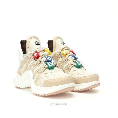 Louis Vuitton LV Archlight "Beige Brown White" 1AD27L Sneakers