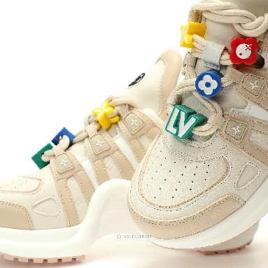 Louis Vuitton LV Archlight "Beige Brown White" 1AD27L Sneakers
