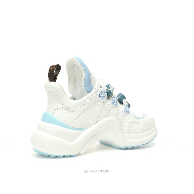 Louis Vuitton LV Archlight "White Blue Brown" 1AD28H Sneakers