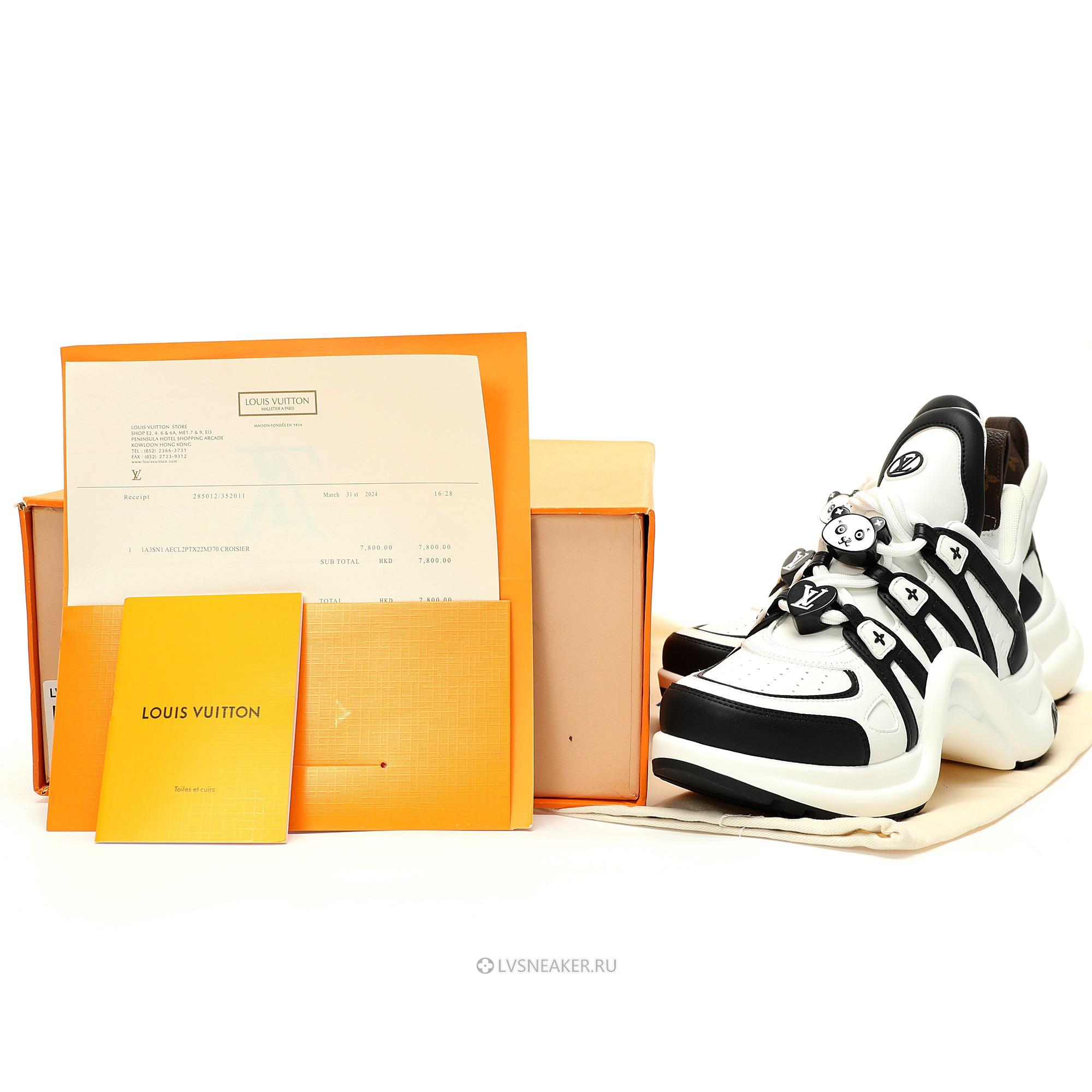 Louis Vuitton LV Archlight "Black White Brown" 1AD2GB Sneakers