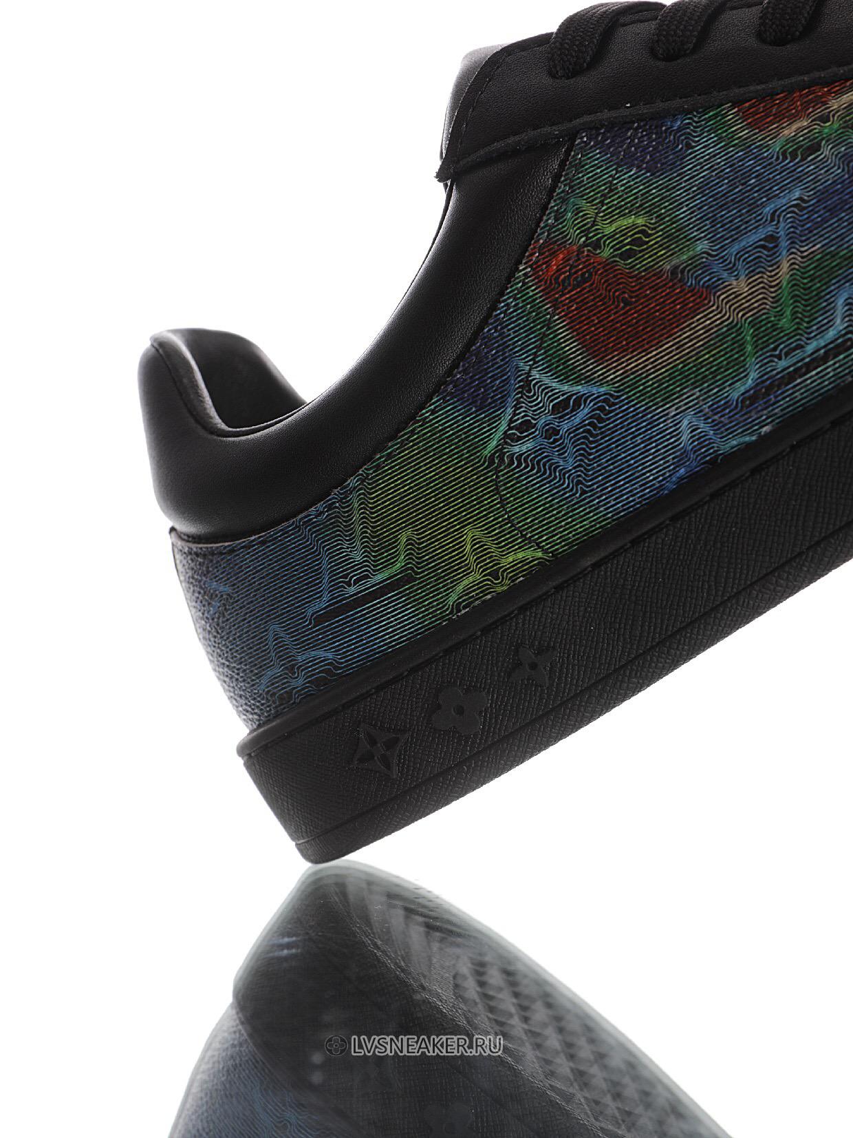 Louis Vuitton LV Luxembourg "Iridescent Monogram" 1A5HC4-2 Sneakers