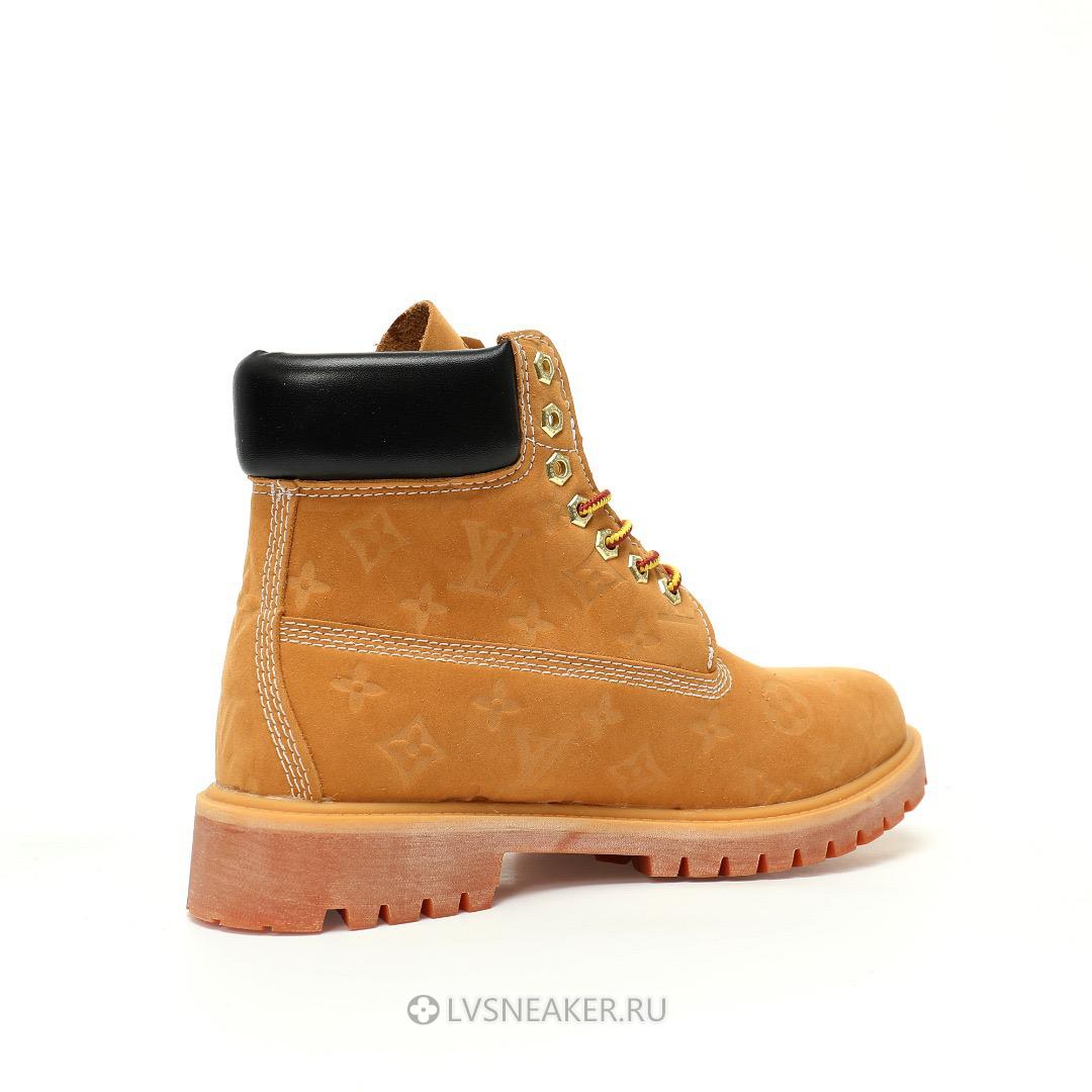 Louis Vuitton LV x Timberland 6 Inch Ankle Boot "Embossed Monogram - Wheat" 1AD72X Sneakers